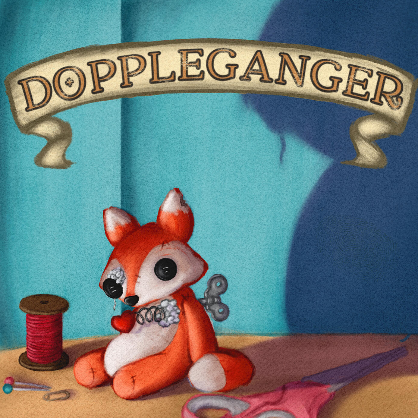 "Doppleganger" Local Artist Commissioned Album Art