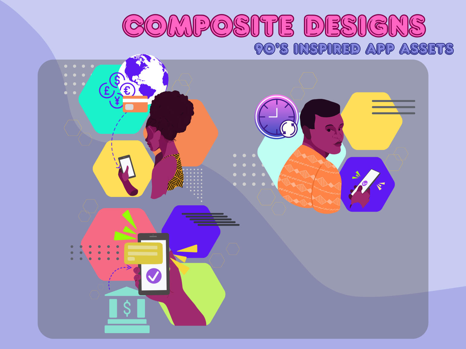 90&#39;s inspired App Assets