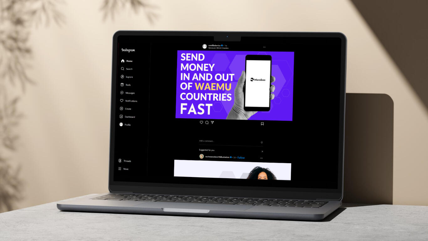 Social Media Ad Mockup
