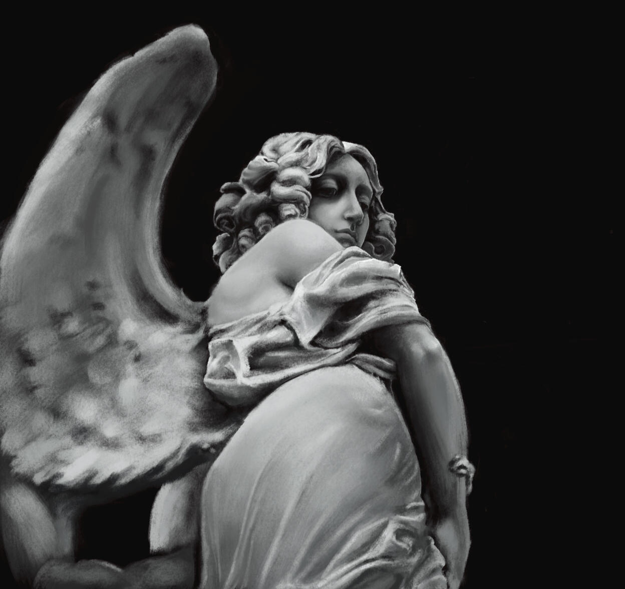 Angel Digital Painting